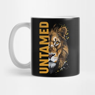 Untamed Lion Design Mug